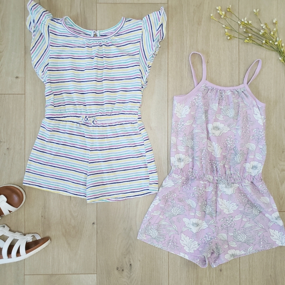 Gap/Old Navy Toddler Girl Rompers